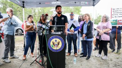 Florida Elected Officials Finally Get Into “Alligator Alcatraz.” Democrats Describe Conditions as “Vile.”