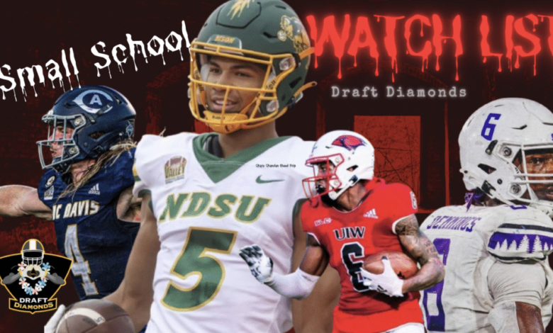 NFL Draft Diamonds 2025-2026 Small School Prospect Watch List | Over 1000 Players