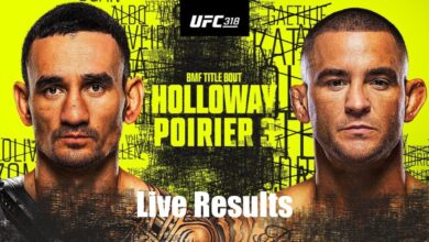 UFC 318: Holloway vs. Poirier 3 live results
