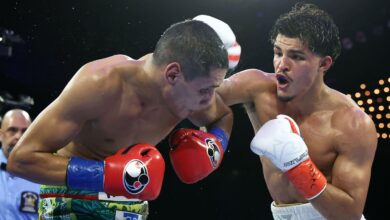 Xander Zayas outlasts Jorge Garcia to become boxing’s youngest active champion