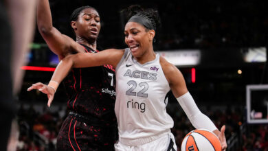 A’ja Wilson Shoves WNBA All-Star to Ground in Physical Aces vs Lynx Exchange
