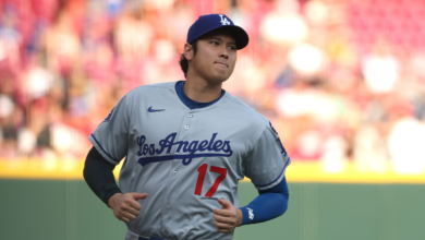 Shohei Ohtani injury update: Dodgers ace leaves start early with cramps, stays in as DH to bat