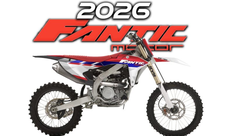 2026 FANTIC DIRT BIKES ANNOUNCED!