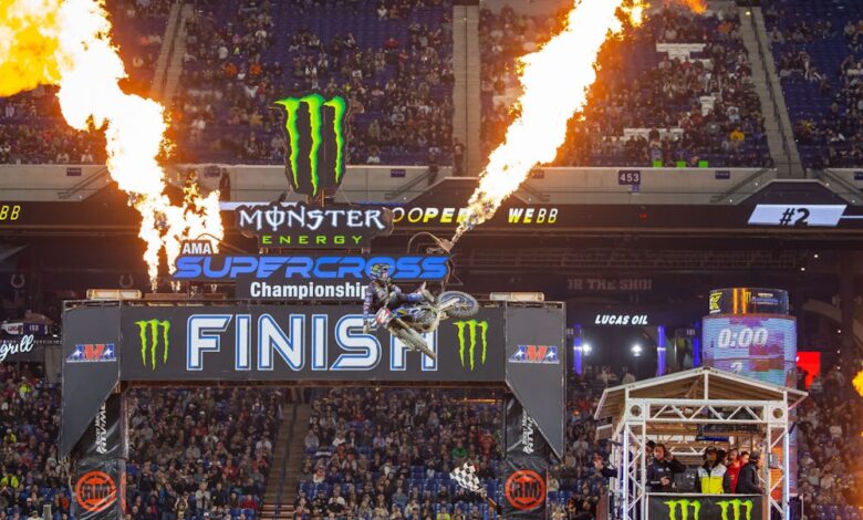 Monster Energy Becomes First Title Sponsor of the SuperMotocross World Championship