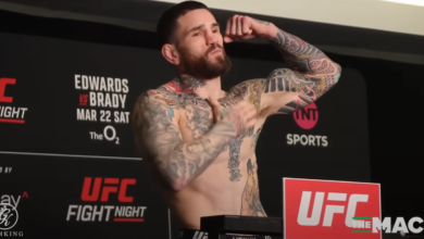 Sean Brady calls out Rakhmonov: “That’s a true no. 1 contender’s fight”