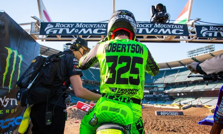 Stilez Robertson Steps Away From Professional Racing