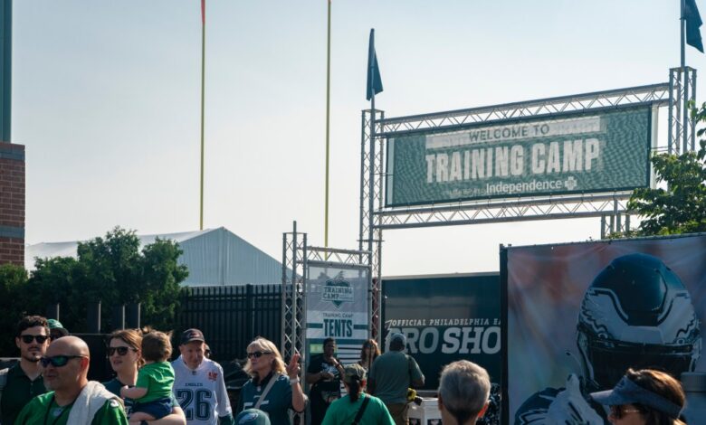 Eagles training camp practice updates: Live from Day 11