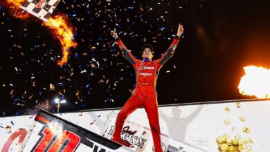 18-year-old Ryan Timms earns impressive win in the Knoxville Nationals