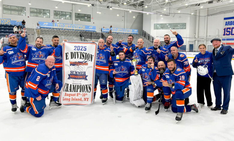 Long Island Warriors Enjoy Fifth Annual Summer Shootout at Northwell Health Ice Center | New York Islanders