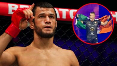Usman Nurmagomedov’s manager sends ominous threat to ’embarrassing’ Paul Hughes and reveals key rematch detail