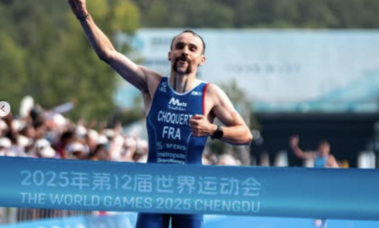 Benjamin Choquert Reclaims Duathlon Crown in Chengdu Heat