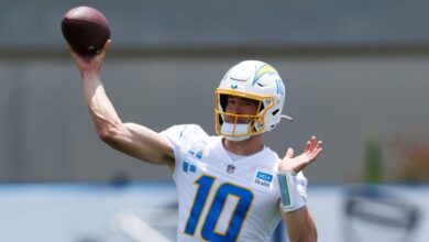 Chargers’ Justin Herbert will start his first ever preseason game against Rams heading into his fifth season