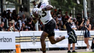 Juwan Johnson shines against the Rams in joint practice