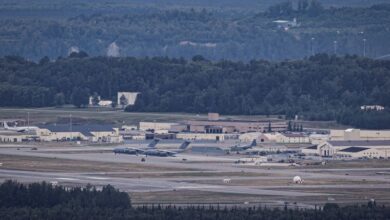 Trump adopts Putin’s preference for route to Ukraine peace after meeting in Alaska