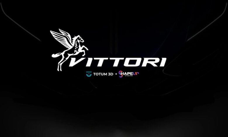 Vittori Partners with Totum 3D and ShapeUp Studios for Titanium Additive Production