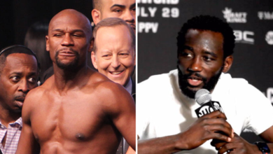Terence Crawford hails Floyd Mayweather ahead of Canelo Alvarez clash