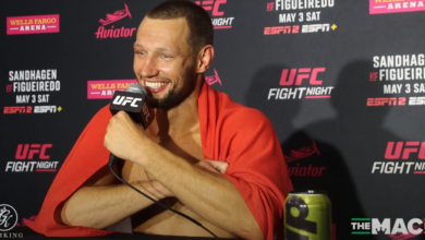 ‘If I get taken down, perfect’: De Ridder eager to test Chimaev’s ground game