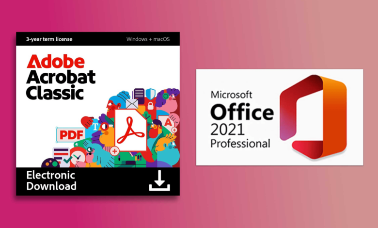Save More Than 80% on This Adobe Acrobat + Microsoft Office Pro 2021 Bundle