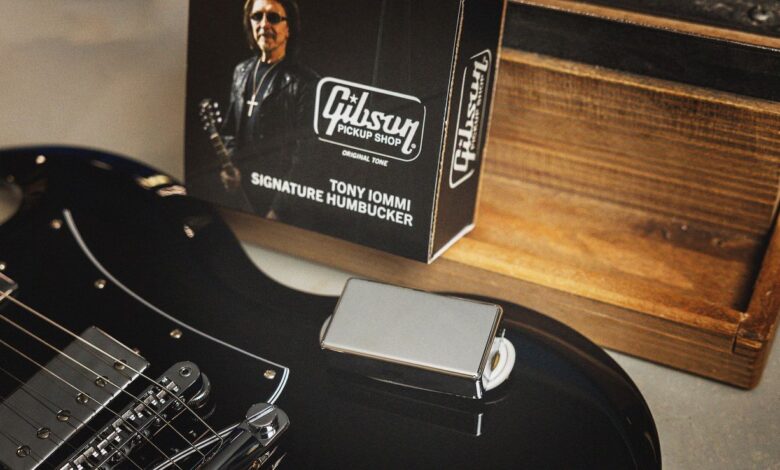 “They were getting pretty hard to find!” Gibson has re-launched its first ever signature pickup – the Tony Iommi humbucker
