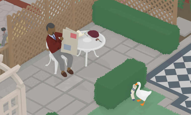 The best game about an unhinged goose is just $7 on Steam right now