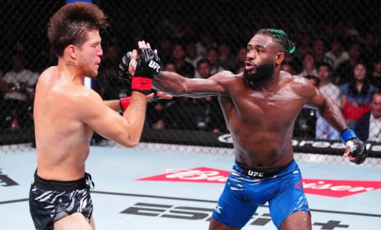 Aljamain Sterling reveals injury following UFC Shanghai win over Brian Ortega
