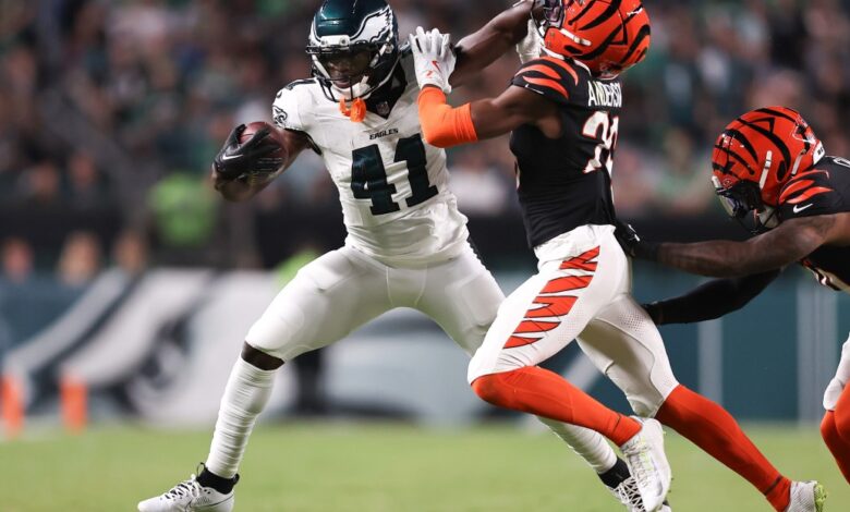 Eagles jersey number updates: New looks for Darius Cooper, Jakorian Bennett, and others