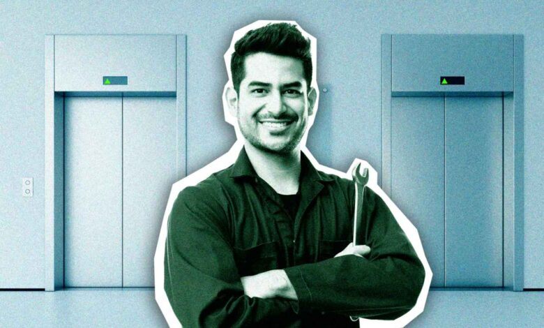 It’s easier than ever to earn $100K without a four-year degree. Just ask an elevator repairman.