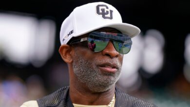 Buffs put bathroom on sideline for Coach Prime