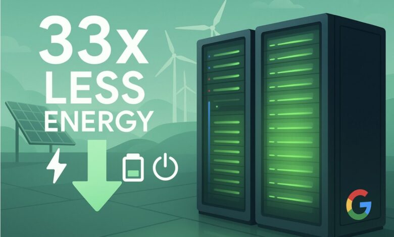 Google Cuts Power Needs for AI Queries 33x in One Year
