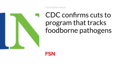 CDC confirms cuts to program that tracks foodborne pathogens