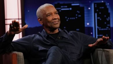 Denzel Washington Names Nas, Samara Cyn, And Smino Among Favorite Rappers On “Jimmy Kimmel Live!”