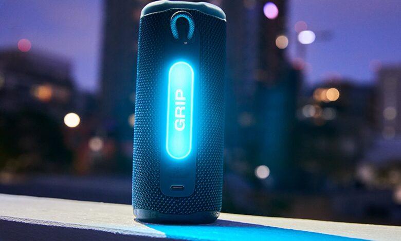 JBL unveils Grip portable speaker with ambient light and Auracast