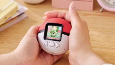 This pettable Poké Ball is a Tamagotchi-style toy with over 150 Pokémon inside and I need it now