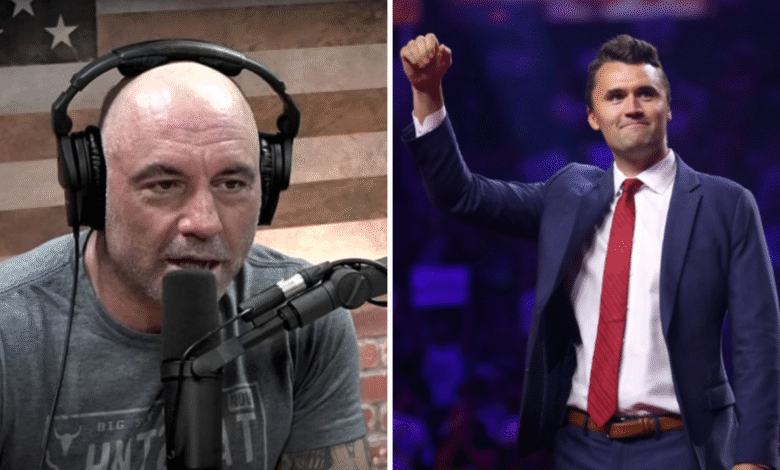 Joe Rogan reacts to Charlie Kirk’s death LIVE during podcast