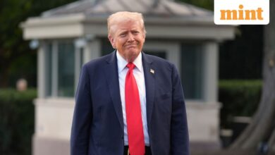 Charlie Kirk shooting: Trump says he’s fine after ally’s death – then adds, ‘by the way, a new ballroom…’