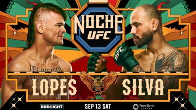 Noche UFC 3: ‘Lopes vs. Silva’ Live Results and Highlights