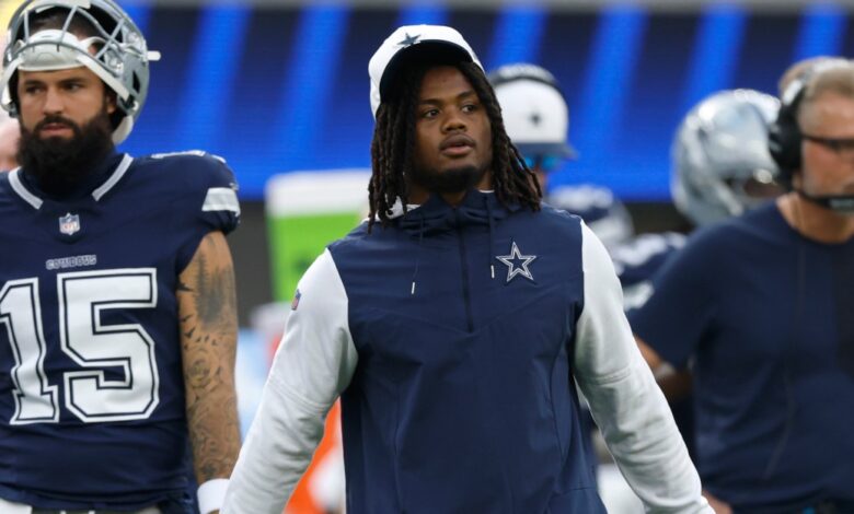 Cowboys vs Giants inactives: Mazi Smith, Jaydon Blue both out again
