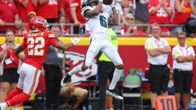 Eagles Film Review: The offense has a lot to clean up, but there’s also a platform here to build on