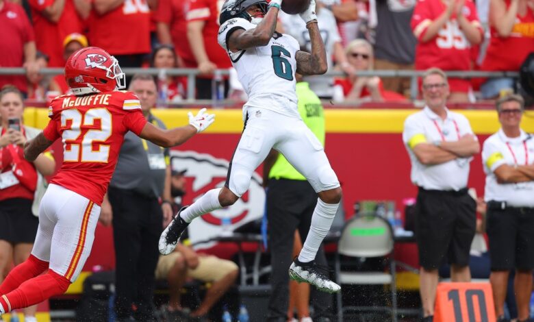 Eagles Film Review: The offense has a lot to clean up, but there’s also a platform here to build on