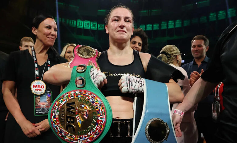 Katie Taylor vacates WBC title to take break from boxing; Christian Mbilli vs. Lester Martinez rematch ordered