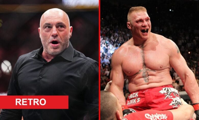Joe Rogan was once approached live on air by Brock Lesnar who had one demand for UFC commentator