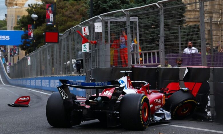 Azerbaijan GP qualifying broke the F1 red flag record, here’s how