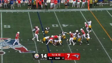 Watch: Jabrill Peppers Forces Fumble In Revenge Game Against Patriots