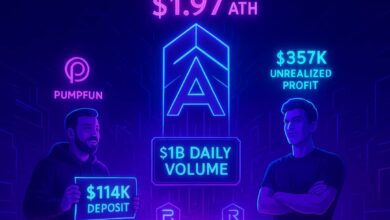 $ASTER Surges Past $PUMP and Raydium as Solana DeFi Shifts Toward $1B Daily Volume
