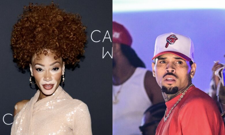 Winnie Harlow Sparks Mixed Reactions With Joke About Her & Chris Brown Being “Michael Jackson’s Kids” (PHOTO)