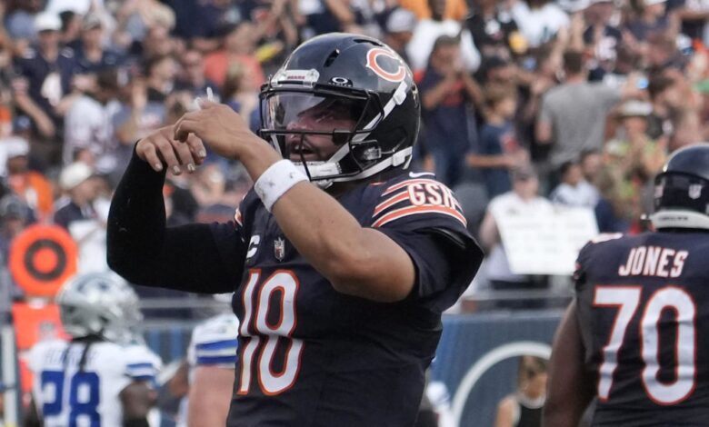 Bears’ Caleb Williams has awesome reaction to Player of the Week award