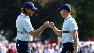 2025 Ryder Cup schedule, matchups: Keegan Bradley surprises with pairings for Saturday foursomes on Day 2