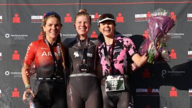 British Army trailblazer on rollercoaster ride before her first pro podium at IRONMAN Wales
