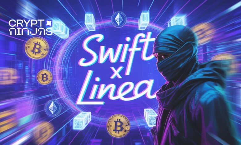 SWIFT Teams with Linea on Blockchain Messaging and Stablecoin Pilot Involving $7 Trillion Network