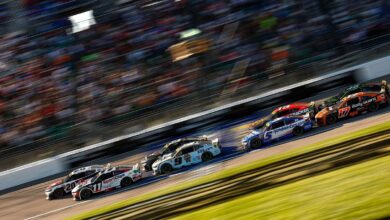 Kansas Cup race was every playoff driver for himself